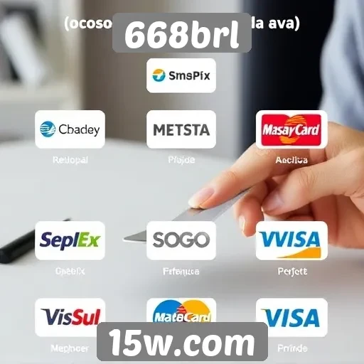 Exploração dos métodos de pagamento em 668brl