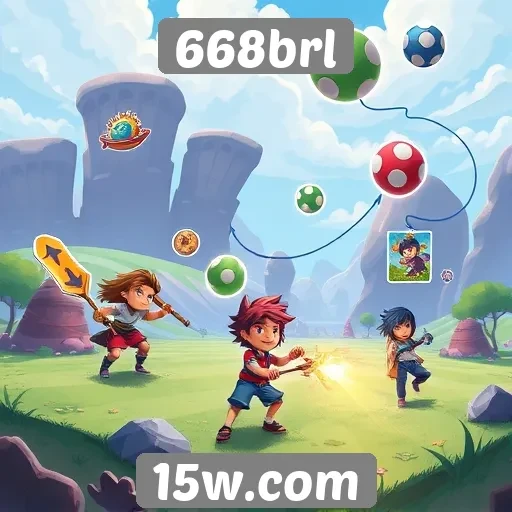 Jogos populares em 668brl atraem novos usuários